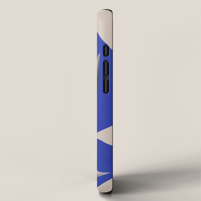 Liquid cobalt blue abstraction 02 iPhone Case Gallery Image 2