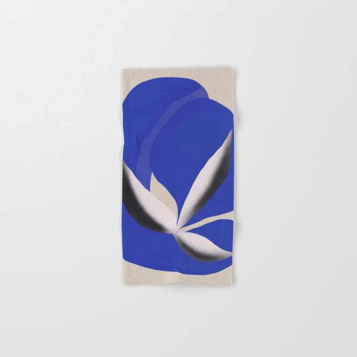Liquid cobalt blue abstraction 02 Bath Towel Gallery Image 1