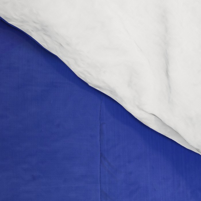 Liquid cobalt blue abstraction 02 Comforter Gallery Image 4