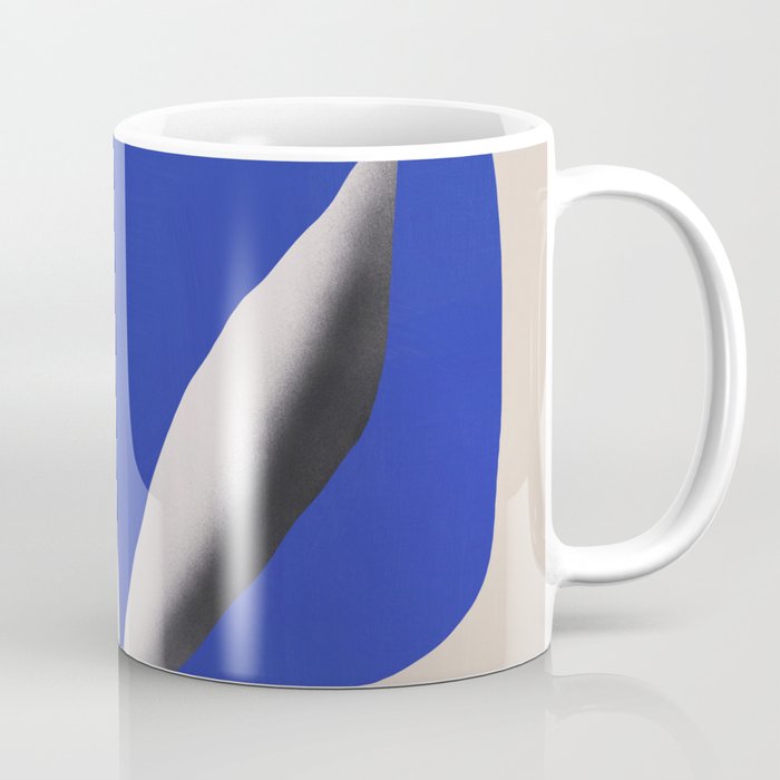 Liquid cobalt blue abstraction 02 Coffee Mug Gallery Image 1