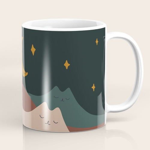 Cat Landscape 133 Coffee Mug Gallery Image 1