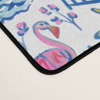 Colorful Coastal Chinoiserie  Desk Mat Gallery Image 4