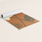 Minimal Abstract Art Landscape Flowers 4 Yoga Mat Gallery Image 2
