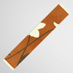 Minimal Abstract Art Landscape Flowers 4 Table Runner Gallery Image 3
