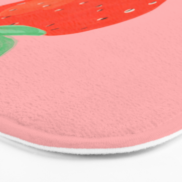 Sweet strawberry Bath Mat Gallery Image 3