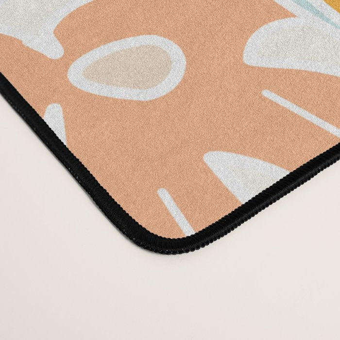 Retro Floral Spring Desk Mat Gallery Image 4