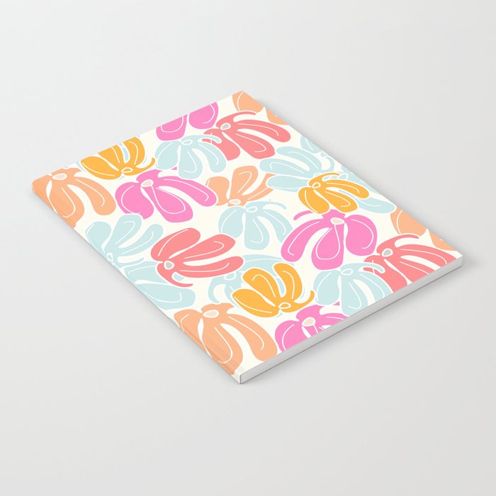 Retro Floral Spring Notebook Gallery Image 1