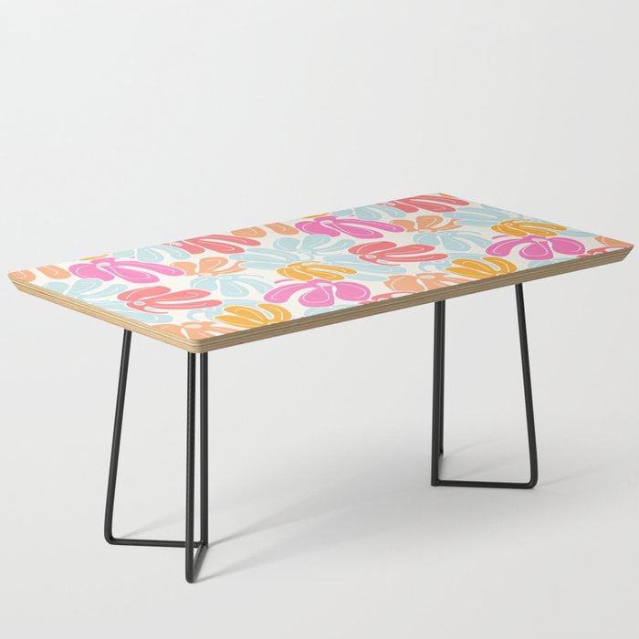 Retro Floral Spring Coffee Table Gallery Image 1