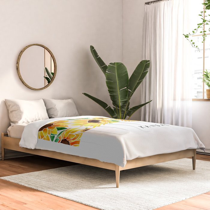 Kansas State Sunflowers Comforter Gallery Image 2