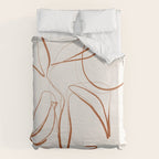 Abstract line art /Plant2 Duvet Cover Gallery Image 6