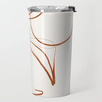 Abstract line art /Plant2 Travel Mug Gallery Image 2