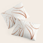 Abstract line art /Plant2 Pillow Sham Gallery Image 3
