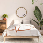 Abstract line art /Plant2 Comforter Gallery Image 3