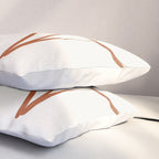 Abstract line art /Plant2 Pillow Sham Gallery Image 3