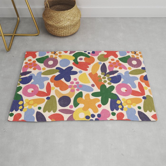 Bright Abstract Pattern #1 Rug Gallery Image 1