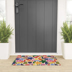 Bright Abstract Pattern #1 Welcome Mat Gallery Image 3