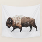 Bison Wall Tapestry Gallery Image 4