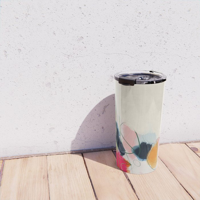 abstract art Travel Mug Gallery Image 4