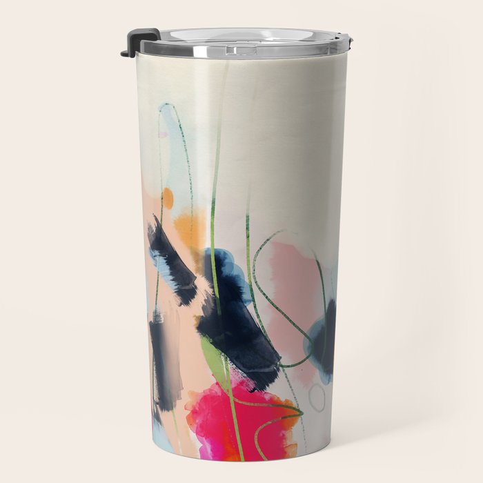 abstract art Travel Mug Gallery Image 3