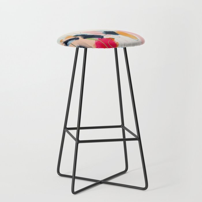 abstract art Stool Gallery Image 1