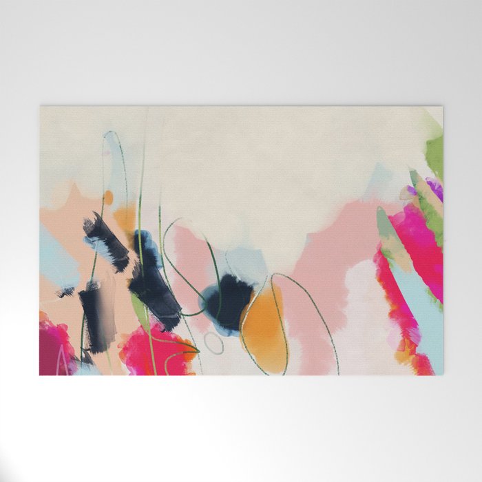 abstract art Welcome Mat Gallery Image 1