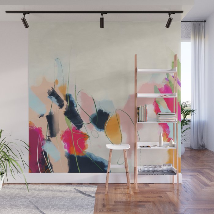 abstract art Wall Mural Gallery Image 1