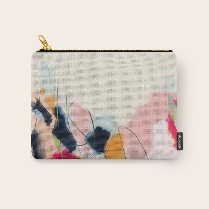 abstract art Carry All Pouch Gallery Image 1