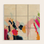 abstract art Wood Wall Art Gallery Image 1