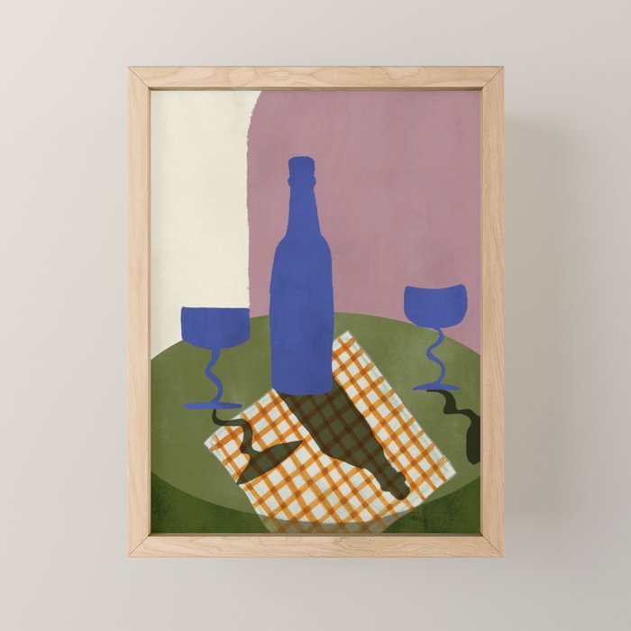 Table for Two Mini Art Print Gallery Image 1