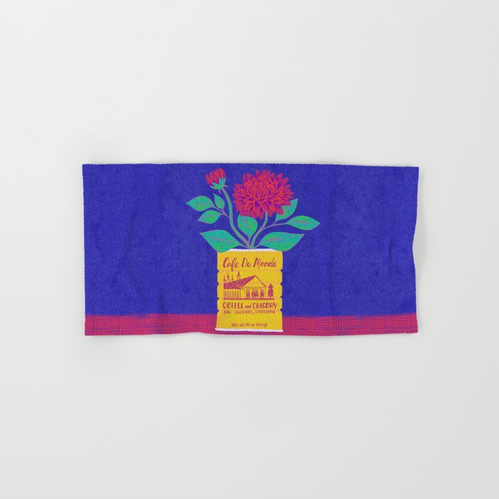 Cafe Du Monde Floral Bouquet Bath Towel Gallery Image 1