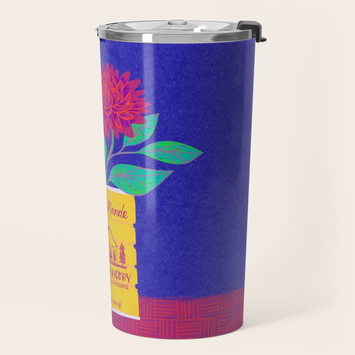 Cafe Du Monde Floral Bouquet Travel Mug Gallery Image 2