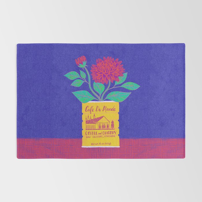 Cafe Du Monde Floral Bouquet Rug Gallery Image 2