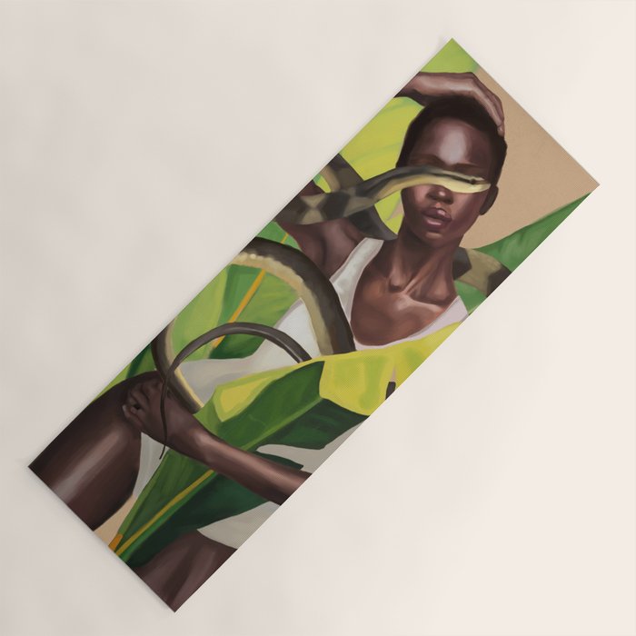 Into the Green Yoga Mat Gallery Image 1