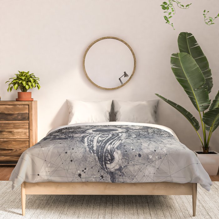 Native American Wolf Comforter Gallery Image 3