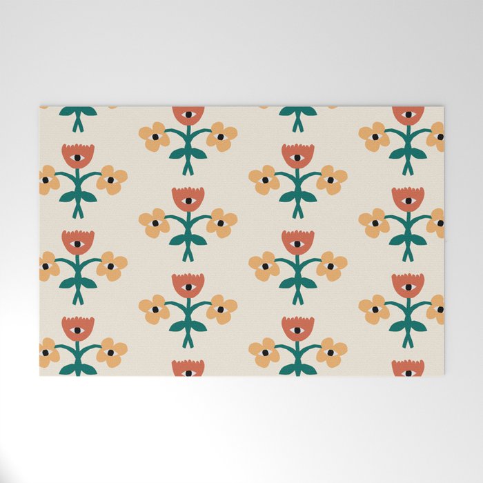 Not Your Gramma's Florals Welcome Mat Gallery Image 1