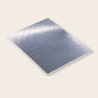 Silver Metallic Stainless Steel Pattern Notebook Gallery Image 3