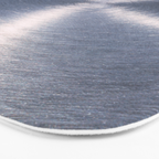 Silver Metallic Stainless Steel Pattern Bath Mat Gallery Image 3