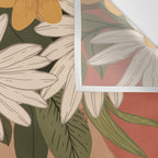 Woman With Flowers 2 Wall Tapestry Gallery Image 3