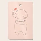Love Yourself Ele 2 Cutting Board Gallery Image 1
