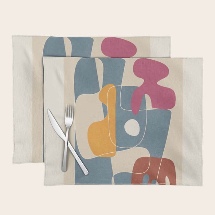 Organic Rhythms 4 Placemat Gallery Image 1