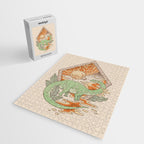 Aeon Archway: Apatosaurus | Dinosaur Science Fiction Art Jigsaw Puzzle Gallery Image 2
