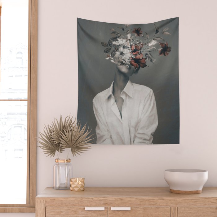 Gentle Beauty  Wall Tapestry Gallery Image 2