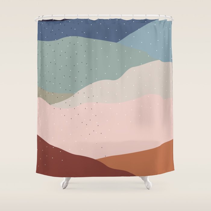 wanderlust Shower Curtain Gallery Image 1