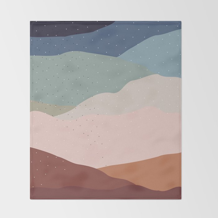 wanderlust Throw Blanket Gallery Image 2