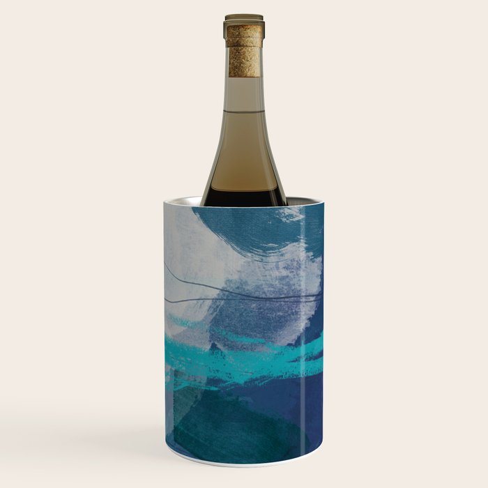 sea ocean abstract art 2021 3 Wine Chiller Gallery Image 2