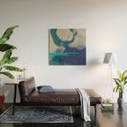 sea ocean abstract art 2021 3 Wood Wall Art Gallery Image 2