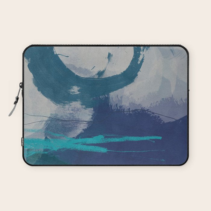 sea ocean abstract art 2021 3 Laptop Sleeve Gallery Image 1