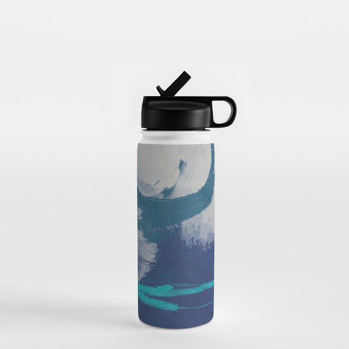 sea ocean abstract art 2021 3 Water Bottle Gallery Image 1