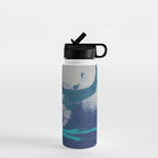 sea ocean abstract art 2021 3 Water Bottle Gallery Image 1