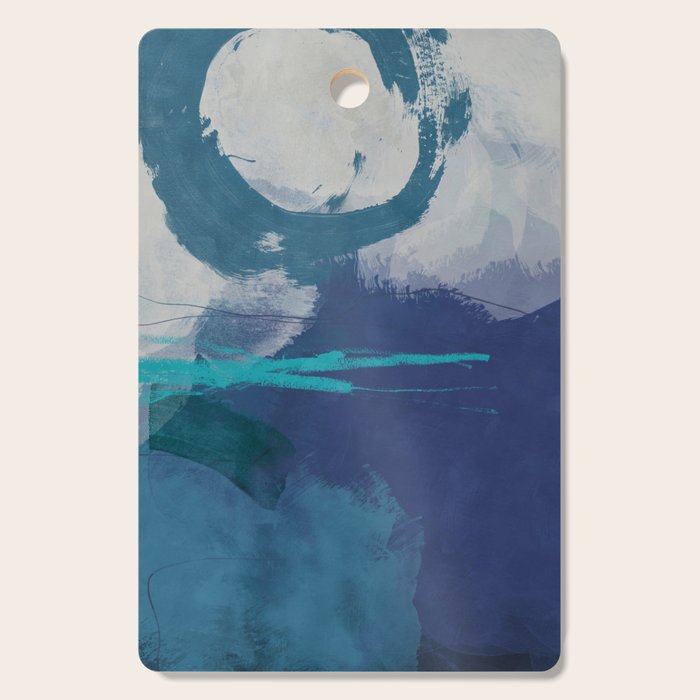 sea ocean abstract art 2021 3 Cutting Board Gallery Image 1